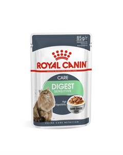Digest Sensitive полнорационный влажный корм для взрослых кошек с чувствительным пищеварением кусочк Royal canin