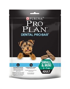 Dental Pro Bar лакомство для собак мелких и миниатюрных пород для поддержания здоровья полости рта 1 Pro plan