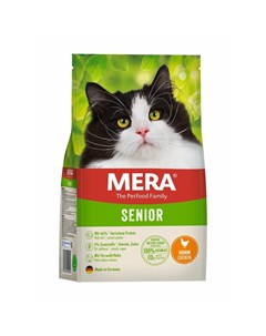 Cats Senior Chicken полнорационный сухой корм для пожилых кошек с курицей 400 г Mera