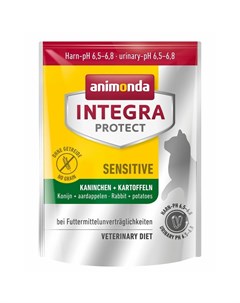 Integra Protect Sensitive сухой корм для взрослых кошек при пищевой аллергии Animonda