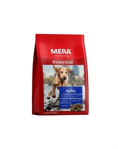 Сухой корм Мера Эссентиал Дог Эдалт Аджилити для взрослых спортивных собак с мясом птицы Essential A Mera