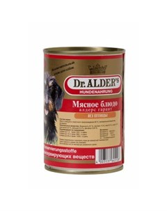 Консервы Dr Alders Garant для взрослых собак с курицей 400 гр х 20 шт Dr. alder's