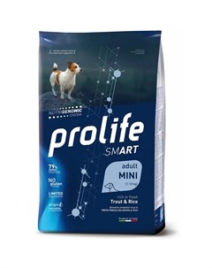 Smart Adult Mini сухой корм для собак с форелью и рисом 0 6 кг Prolife