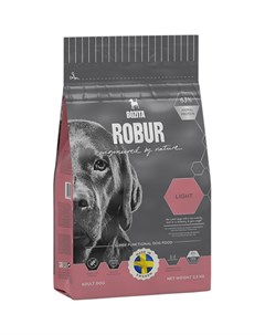 Robur Light сухой корм для собак склонных к избыточному весу с курицей и рисом 2 5 кг Bozita