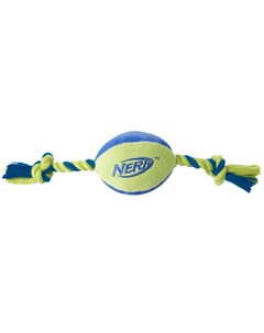 Игрушка для собак Мяч плюшевый с веревками 37 5 см Nerf