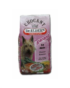 Dr Alders C4 Activ Crocant Premium полнорационный сухой корм для собак с нормальной активностью с го Dr. alder's