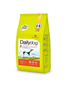 Сухой корм dailydog adult small breed turkey and barley для взрослых собак мелких пород с индейкой и Dailydog