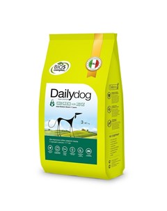 Сухой корм dailydog adult medium breed для взрослых собак средних пород с курицей и рисом 3 кг Dailydog