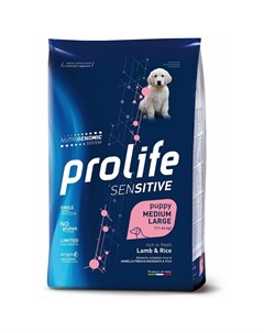 Puppy Sensitive Medium Large сухой корм для щенков с ягненком и рисом 2 5 кг Prolife