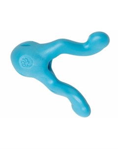 Zogoflex игрушка для собак Tizzi Mini для лакомств 12 см голубая West paw