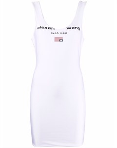 Платье с логотипом Alexanderwang.t