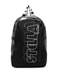 Рюкзак на молнии с логотипом Stella mccartney kids