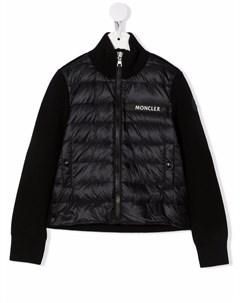 Пуховик с логотипом Moncler enfant