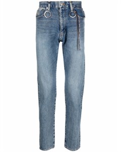 Прямые джинсы с завышенной талией Mastermind japan