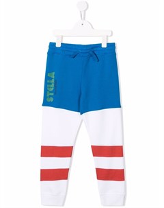 Спортивные брюки с логотипом Stella mccartney kids