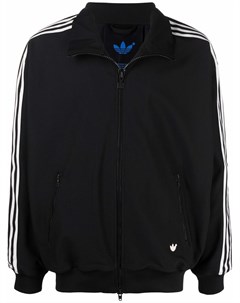 Спортивная куртка на молнии с полосками Adidas