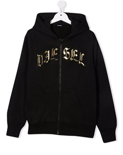 Худи на молнии с логотипом Diesel kids