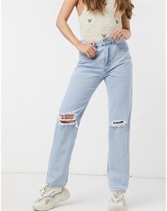 Светлые джинсы в винтажном стиле Cotton:on