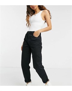 Черные джинсы в винтажном стиле Petite Bershka