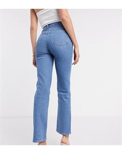 Прямые джинсы с завышенной талией ASOS DESIGN Tall Asos tall