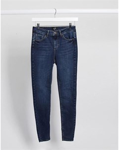 Синие супероблегающие джинсы Vero moda