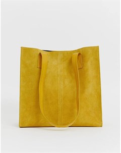Замшевая сумка шоппер Asos design