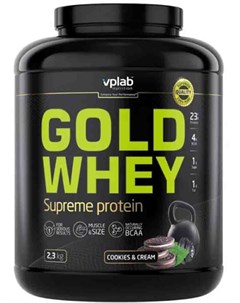 Протеины Gold Whey 500 гр ваниль Vplab nutrition