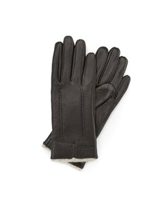 Женские кожаные перчатки с шерстяной подкладкой Wittchen