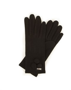 Женские шерстяные перчатки с круглыми деталями Wittchen