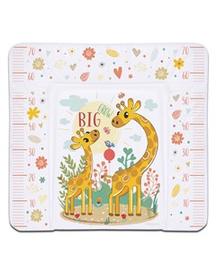 Матрас для пеленания Жираф Baby care