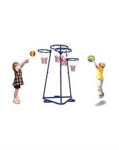 Детская баскетбольная нетбольная стойка 5128 Hercules