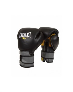 Перчатки тренировочные Pro Leather Strap 10 oz черный 691001 Everlast