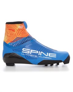 Лыжные ботинки NNN Ultimate Classic 293 1 синий оранжевый Spine