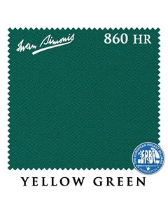 Сукно 860 198см HR Yellow Green 60М Iwan simonis