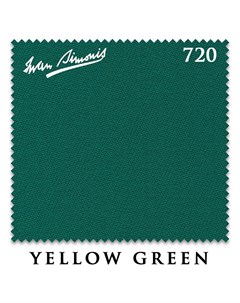 Сукно 720 195см Yellow Green 60М Iwan simonis