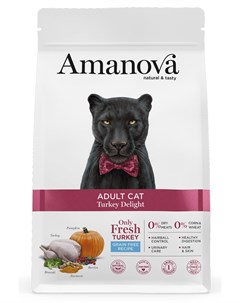 Сухой корм для кошек GF Adult с дивной индейкой 6 кг Amanova