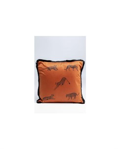 Подушка panther оранжевый 45x45x10 см Kare