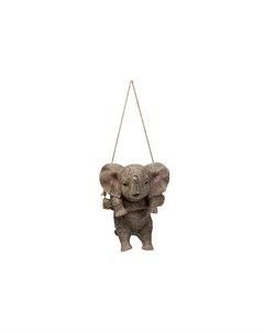 Статуэтка elephant серый 14x21x14 см Kare