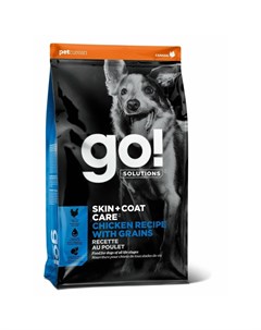 GO Skin Coat Chicken сухой корм для щенков и собак с курицей фруктами и овощами 1 59 кг Go! natural holistic