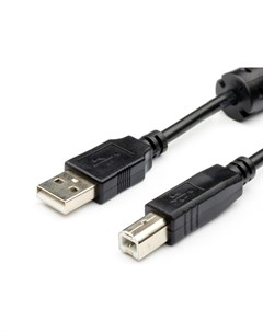 Аксессуар USB 2 0 AM BM 1 5m Black АТ5474 Atcom