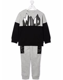 Спортивный костюм с принтом Wild Stella mccartney kids