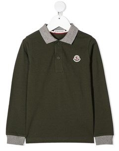 Рубашка поло в стиле колор блок Moncler enfant