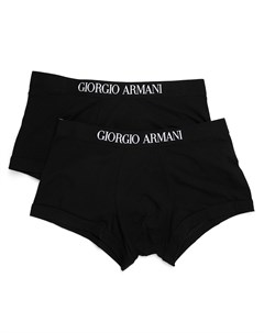 Комплект из двух пар боксеров с логотипом Giorgio armani