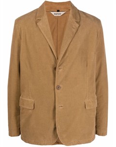 Однобортный вельветовый пиджак Aspesi