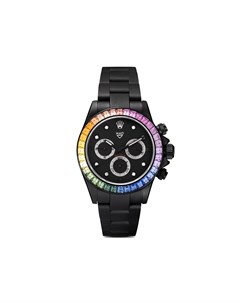 Кастомизированные наручные часы Rolex Daytona Rainbow 40mm Mad paris