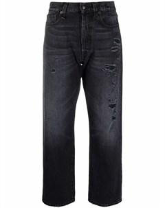 Укороченные джинсы с завышенной талией R13