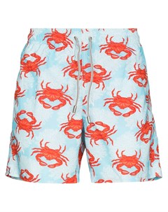 Плавки шорты с принтом Crab Mc2 saint barth