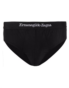 Трусы брифы с логотипом Ermenegildo zegna