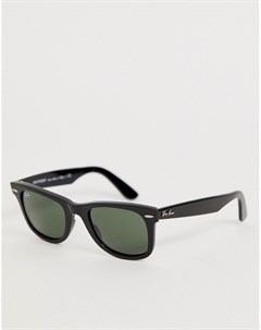 Классические солнцезащитные очки вайфареры черного цвета Original Ray-ban®