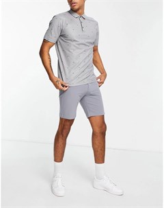 Серые эластичные шорты Calvin klein golf